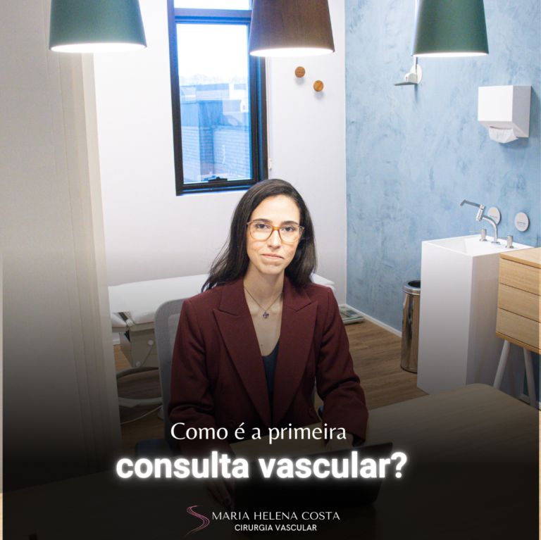 Como funciona a primeira consulta com o vascular